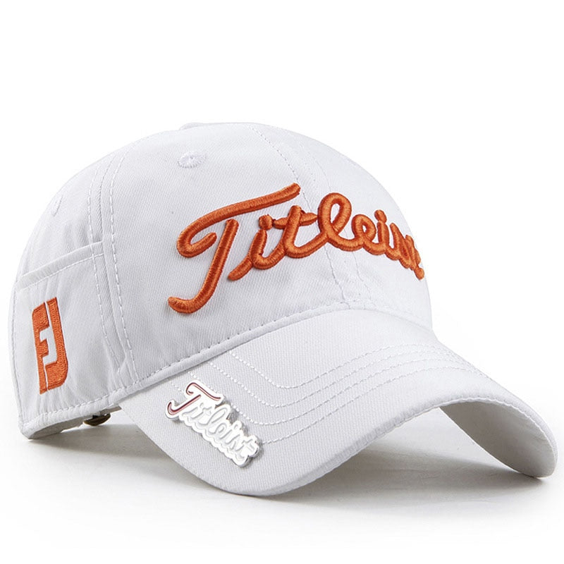 2022New Golf Hat Fashion Men's Baseball Cap with Mark Brand Outdoor Sun Hat Men