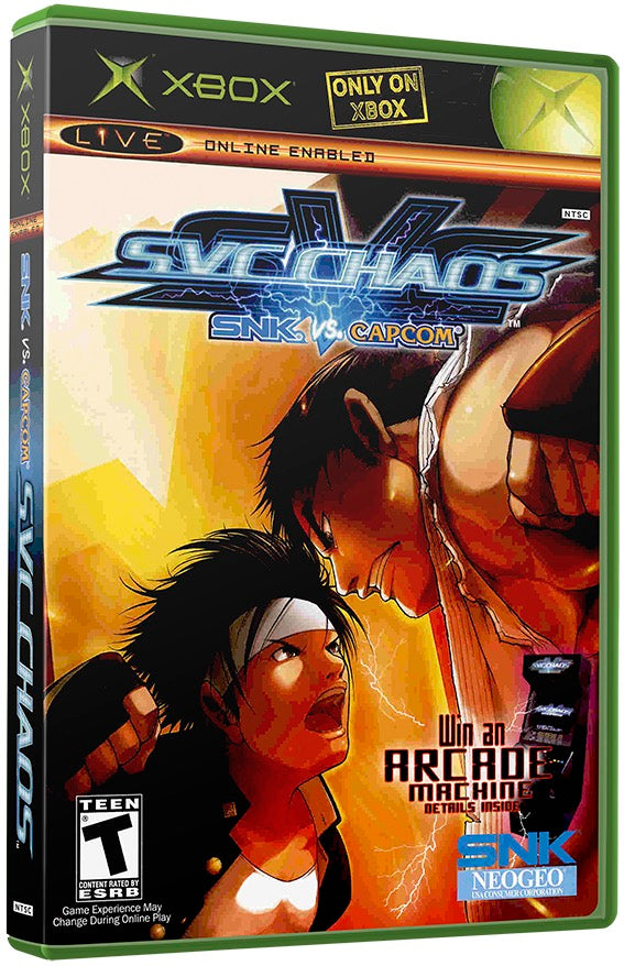 SVC Chaos - SNK vs. Capcom Used Microsoft XBOX Original Video Game