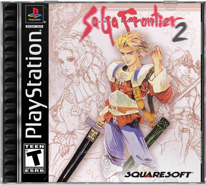 SaGa Frontier 2 PS1 Sony Playstation 1 Used Video Game