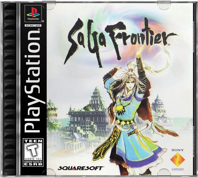 SaGa Frontier PS1 Sony Playstation 1 Used Video Game