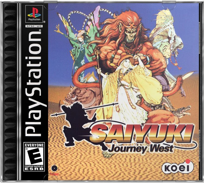 Saiyuki - Journey West PS1 Sony Playstation 1 Used Video Game