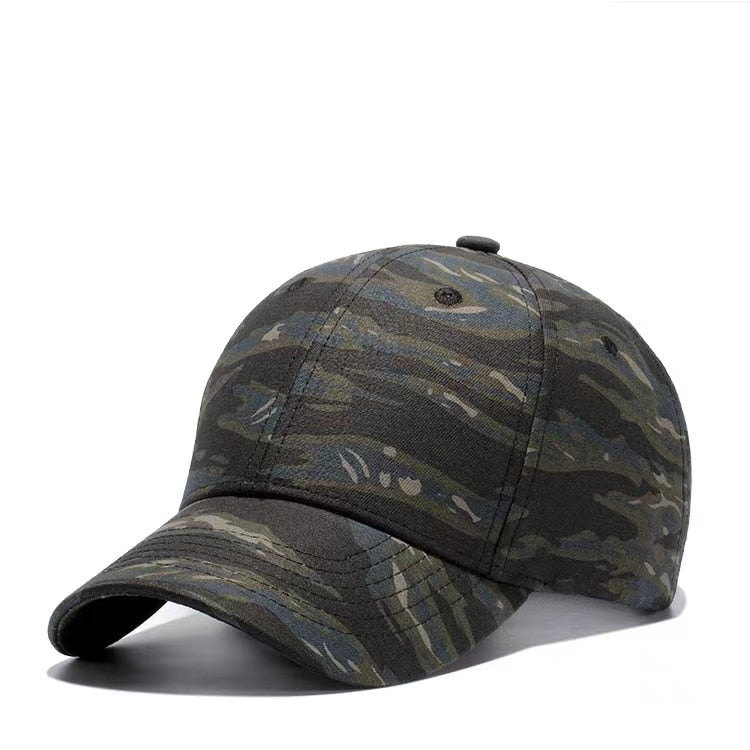 New Fashion Adjustable Baseball Cap Unisex Camouflage Dad Hat Casquette Hat Men