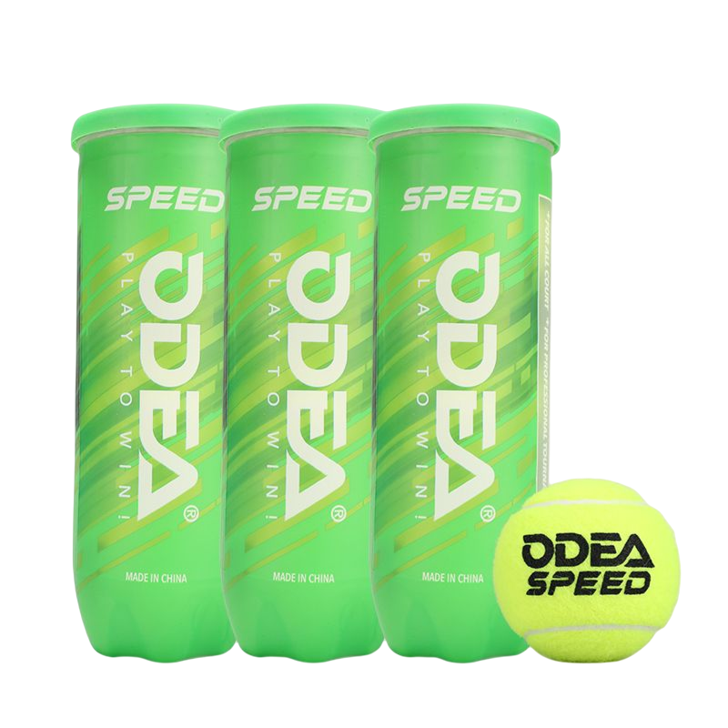 ODEA SPEED Tennis Balls Wool Felt Game Competition Training High Elasticity Durable Tennis Ball Approved by ITF 3 Balls/Can