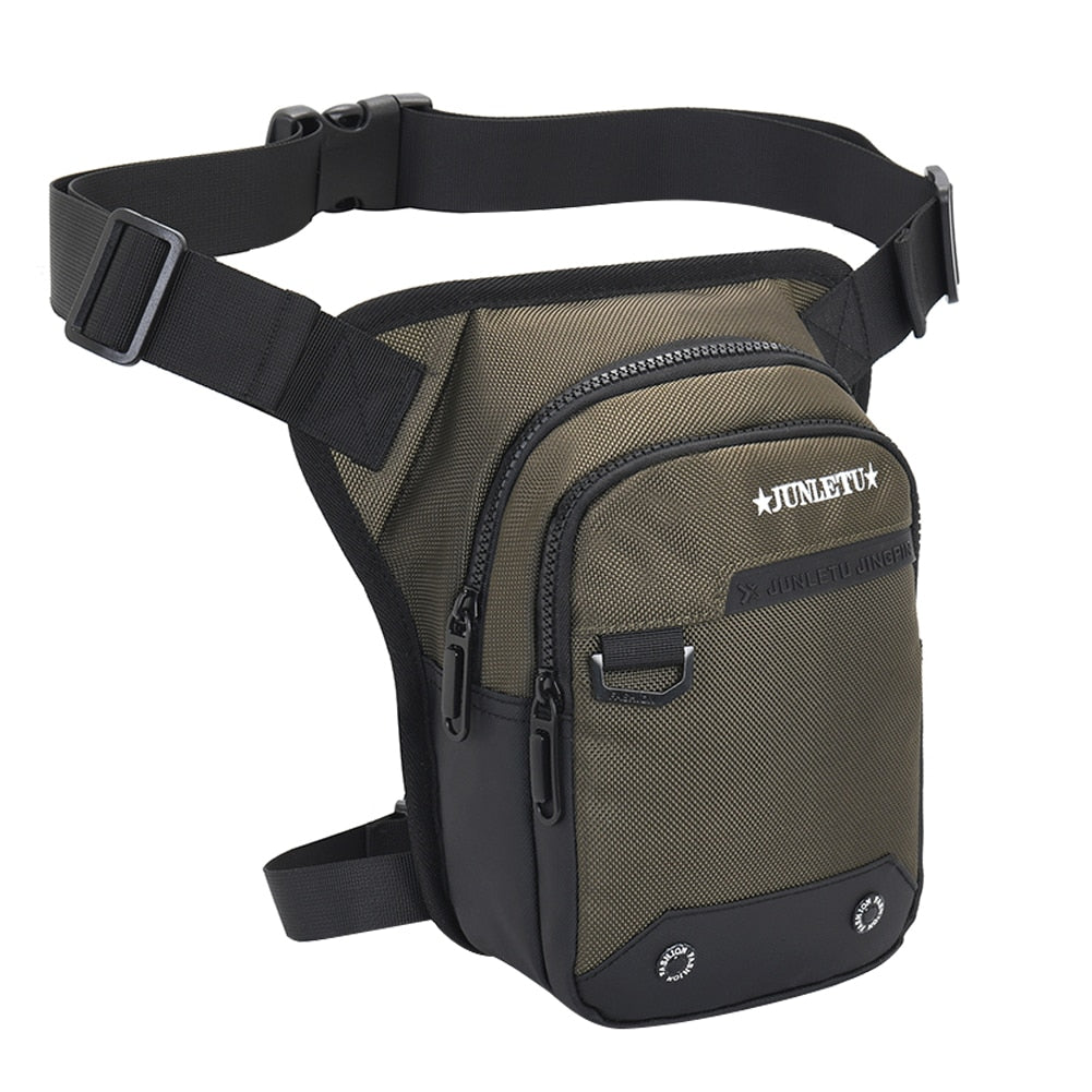 High Quality Men's Drop Leg Bag Motorcycle Multi-purpose Messenger Bags Waterproof Outdoor Belt  Leg Side Bag Waist Pack Purse