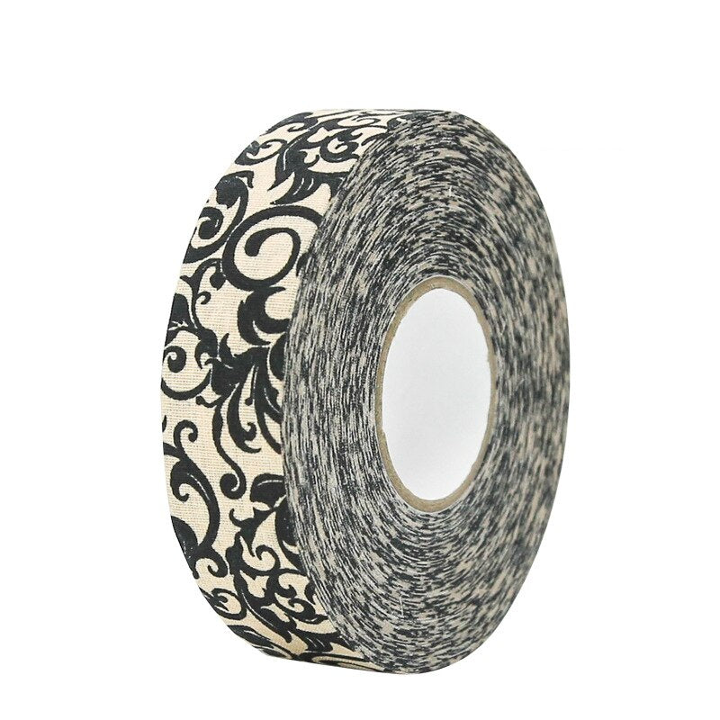 5PCS 18 Color Hockey Stick Tape 2.5mm X 25m Cotton Multipurpose Protective Gear Cue Non-Slip Hock Badminton Golf Sport Safety