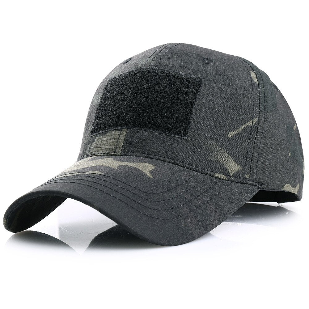 Men Multicam Camouflage Hunting Hiking Cap Sport Tactical Military Army Visor Sun Hat Adjustable Snapback Baseball Cap Adult