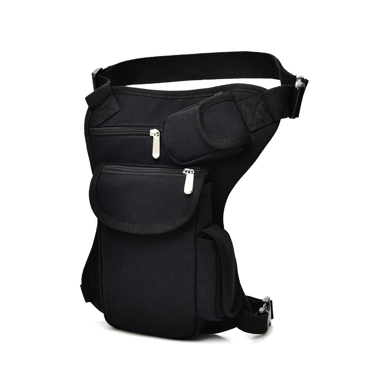 Fashion Motorcycle Small Side Bags Portable Waterproof Motorcycle Leg Bag Outdoor Casual Waist Bag Practical Small Luggage Bags