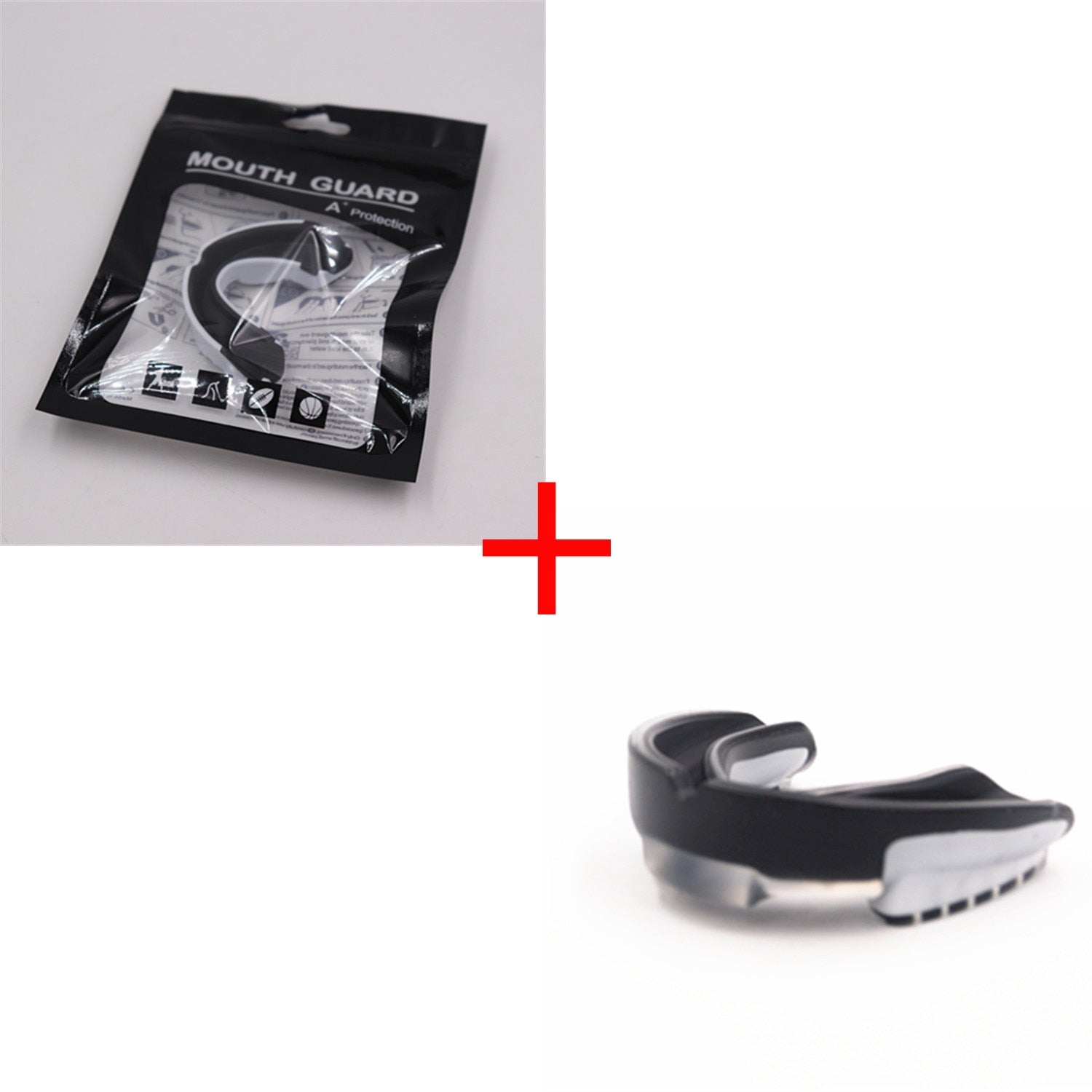 2021 Professional Muay Thai tooth protection EVA Boxing Mouthguard Sports Teeth Braces Box Taekwondo Sanda Rugby MMA Mouth Guard