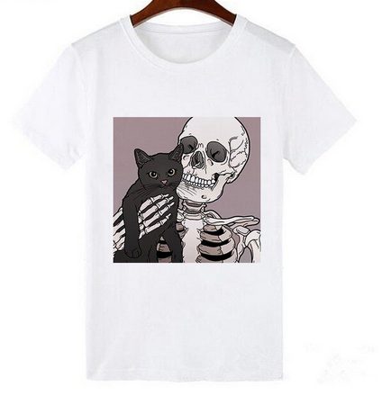 Female Cotton T-shirt Exclusive Design 031