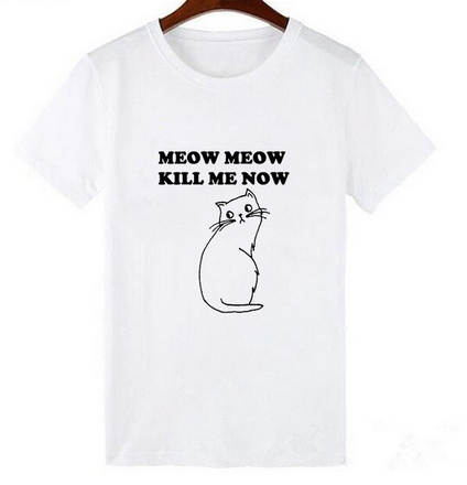 Female Cotton T-shirt Exclusive Design 049