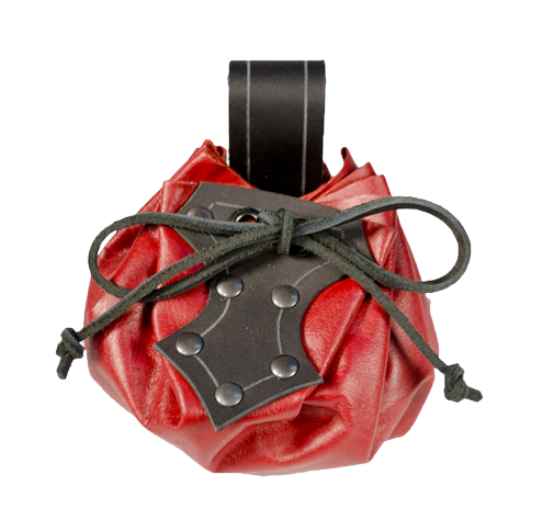 Belt Loop Bag Small Pouch Red