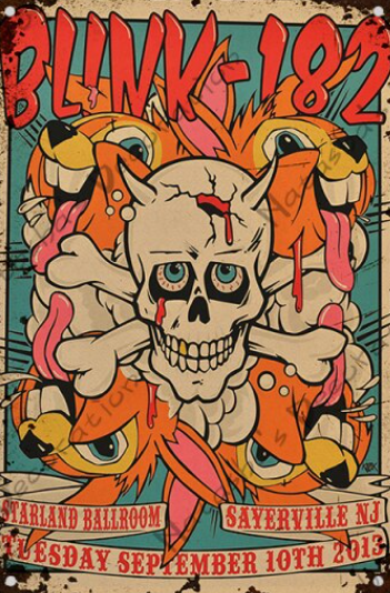 Tin Metal Sign Wall Decorative NEW 2022 0769