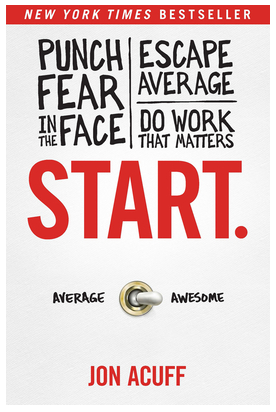 Start Jon Acuff Hard Cover Used