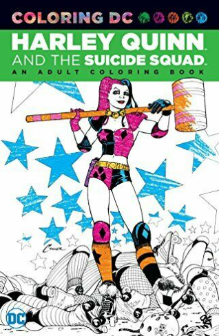 Coloring DC Harley Quinn and The Suicide Squad