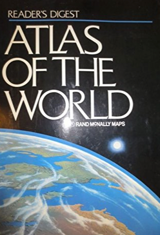 Atlas of the World Rand Mcnally Maps Hardcover Book Readers Digest