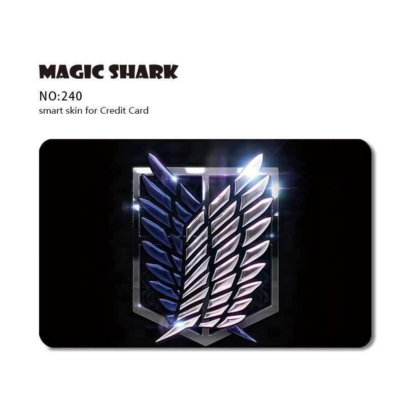 2022 Cute Cat Poker Wings Matte Front Side Cover Sticker Film Skin for Debit Card Credit Card Small Chip Big Chip Full Film