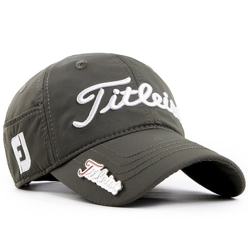 2022New Golf Hat Fashion Men's Baseball Cap with Mark Brand Outdoor Sun Hat Men