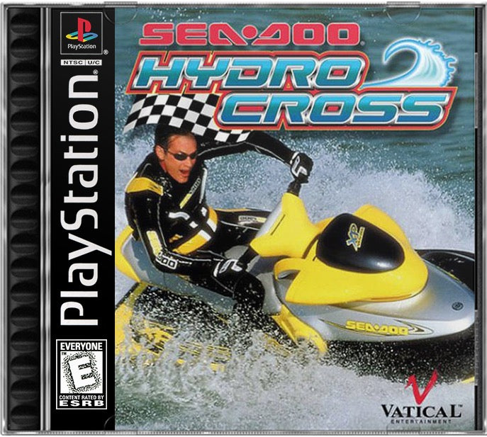 Sea-Doo Hydro Cross PS1 Sony Playstation 1 Used Video Game