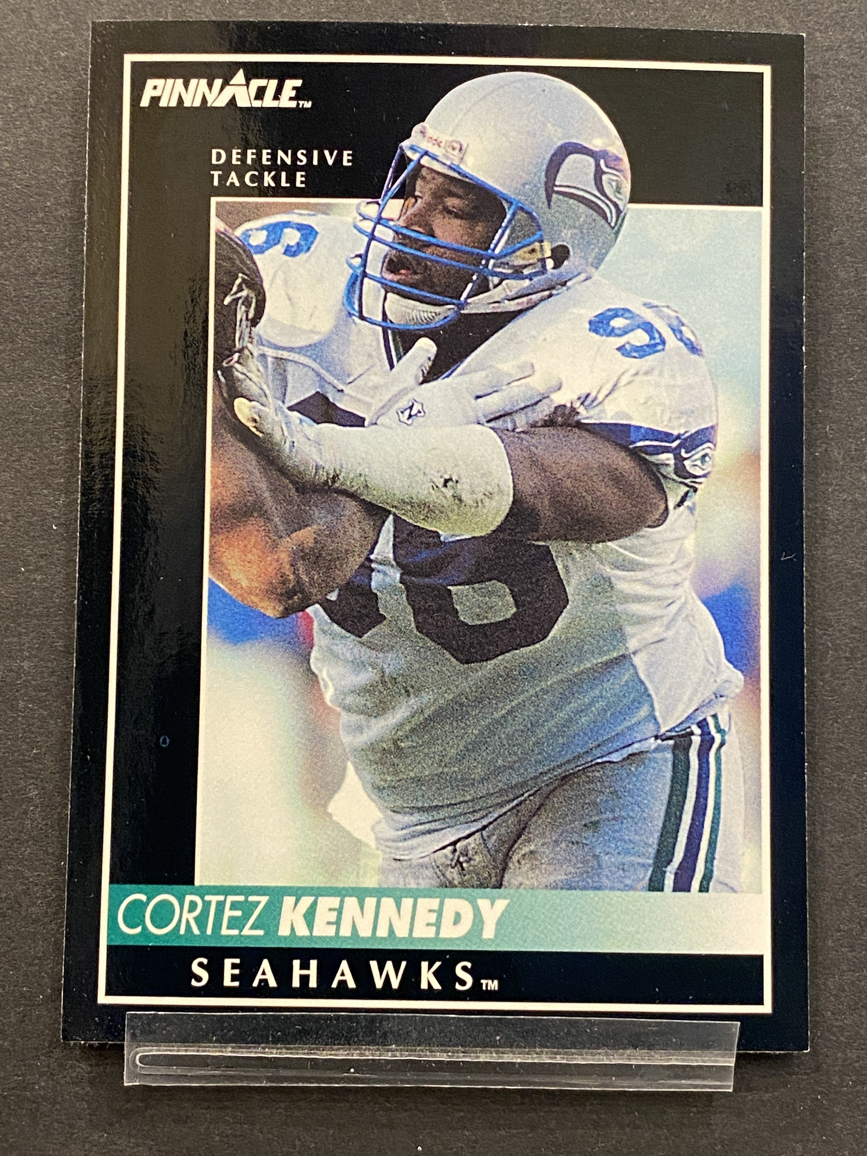 Cortez Kennedy Pinnacle Football Card Seattle Seahawks