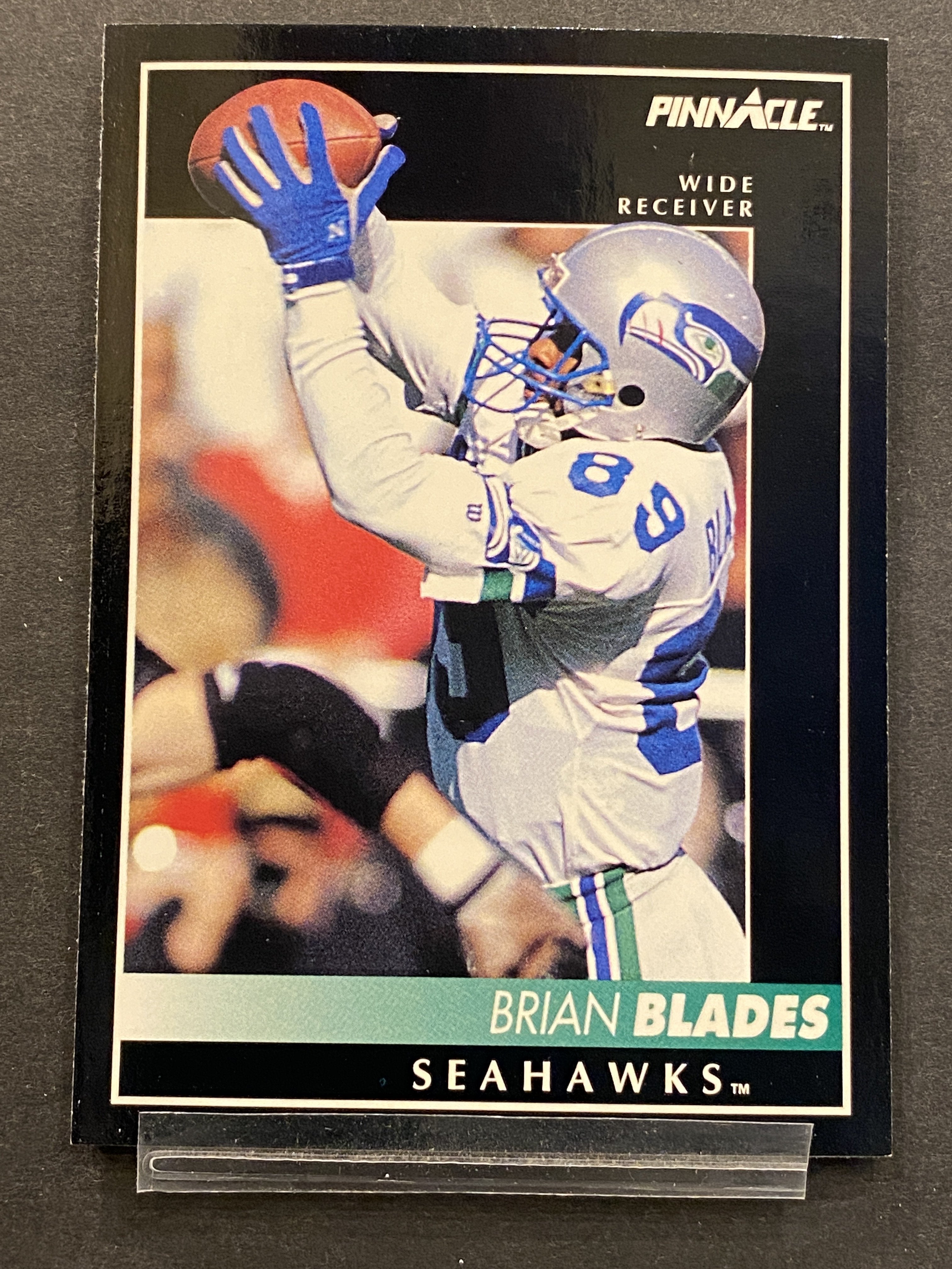 Brian Blades Pinnacle Football Card
