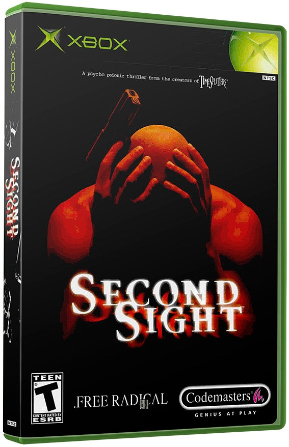 Second Sight Used Microsoft XBOX Original Video Game