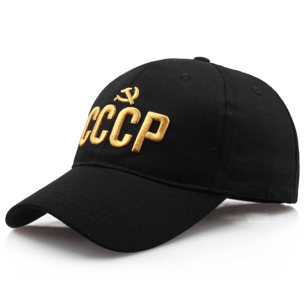 2021 CCCP USSR National Emblem Baseball Caps For Men Women 3D Embroidery Autumn