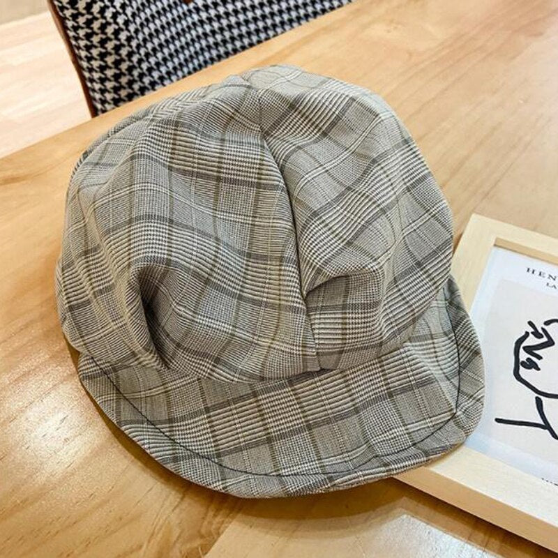 Auutmn Winter Hats for Women Solid Plain Octagonal Newsboy Cap Men Ladies Casual Wool Hat Winter Beret Women Painter Cap