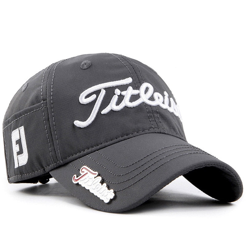 2022New Golf Hat Fashion Men's Baseball Cap with Mark Brand Outdoor Sun Hat Men