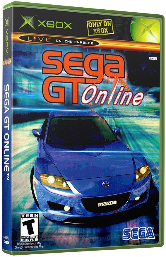 Sega GT Online Used Microsoft XBOX Original Video Game