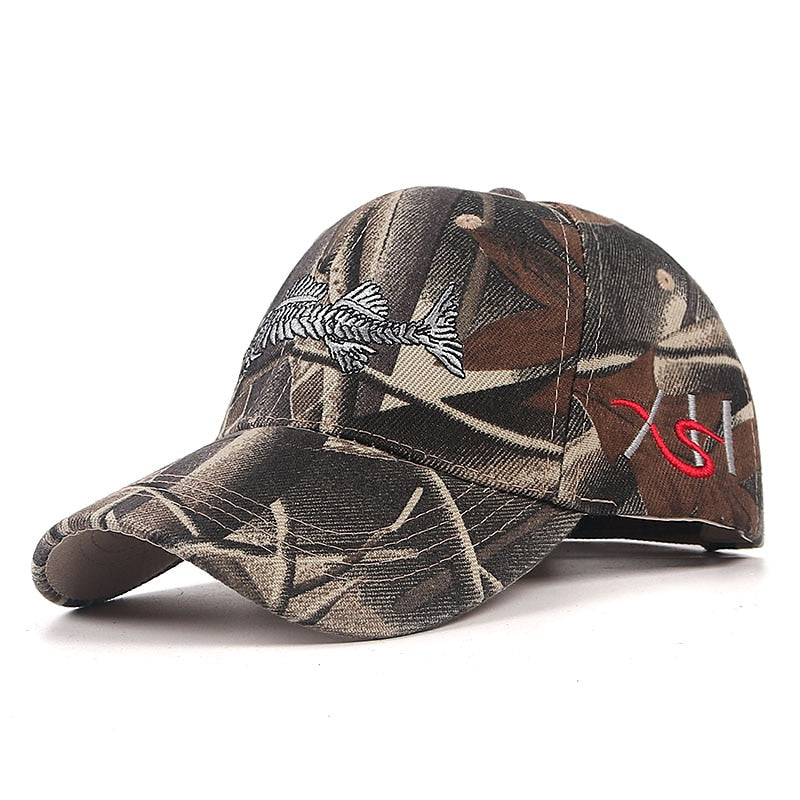 Army Camouflage Baseball Cap Men Animal Embroidery Summer Outdoor Tactical Dad Hat Male Hunting Hats Hip Hop Camo Gorras Hombre