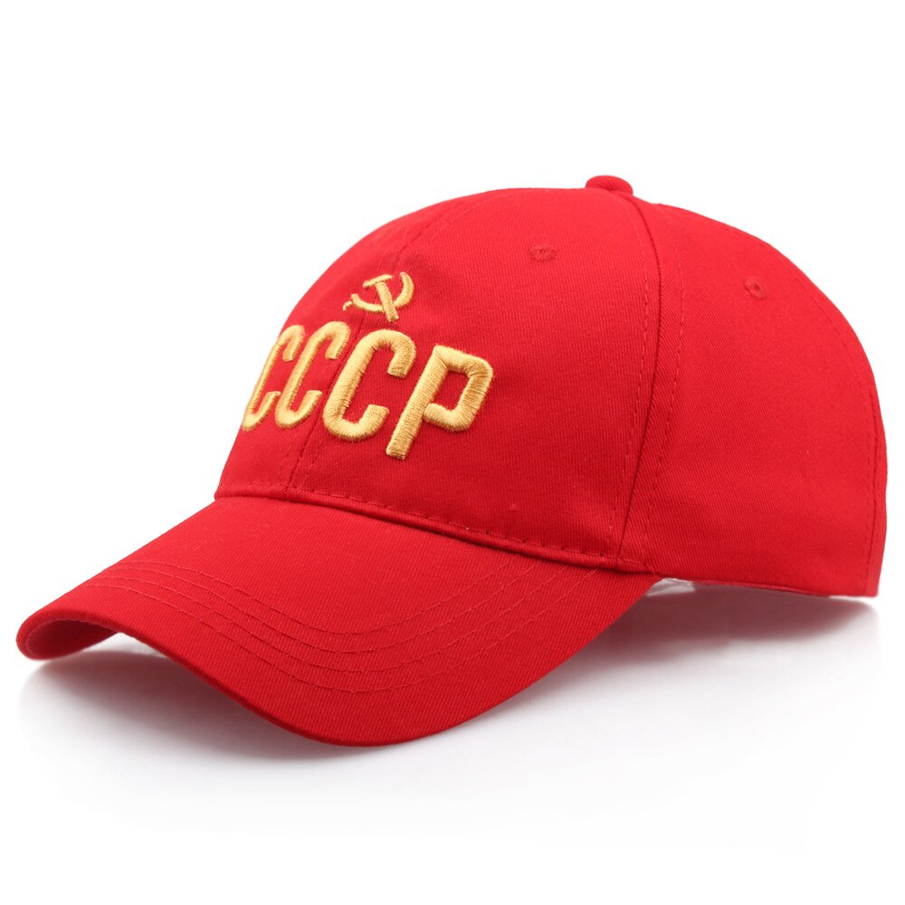 2021 CCCP USSR National Emblem Baseball Caps For Men Women 3D Embroidery Autumn