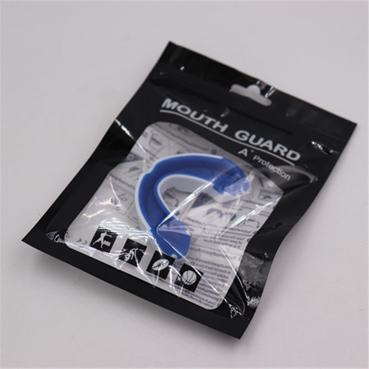 2021 Professional Muay Thai tooth protection EVA Boxing Mouthguard Sports Teeth Braces Box Taekwondo Sanda Rugby MMA Mouth Guard