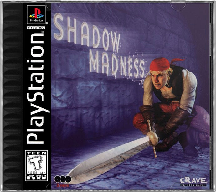 Shadow Madness PS1 Sony Playstation 1 Used Video Game
