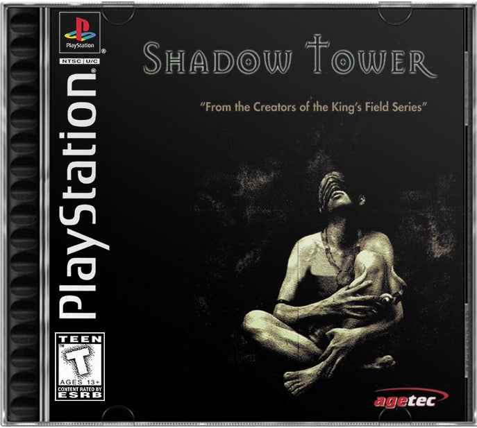 Shadow Tower PS1 Sony Playstation 1 Used Video Game