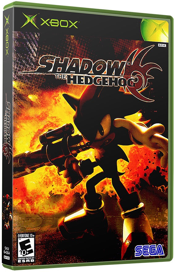 Shadow the Hedgehog Used Microsoft XBOX Original Video Game