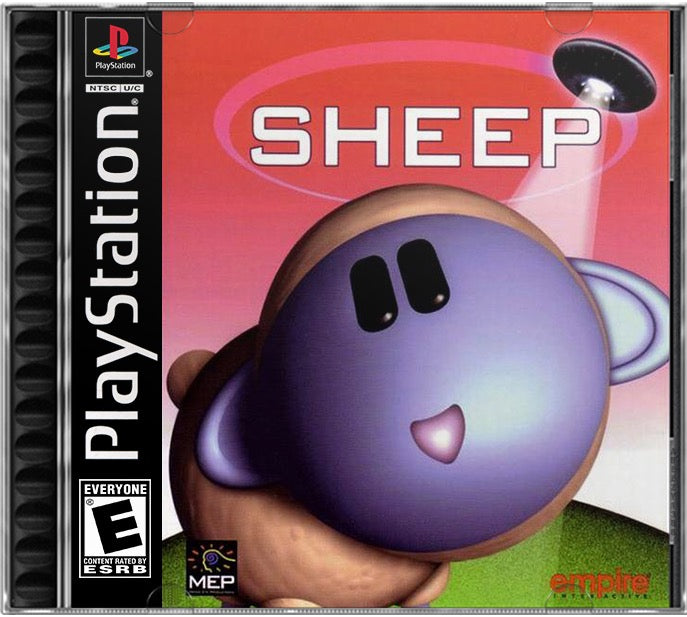 Sheep PS1 Sony Playstation 1 Used Video Game