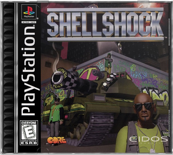 Shellshock PS1 Sony Playstation 1 Used Video Game