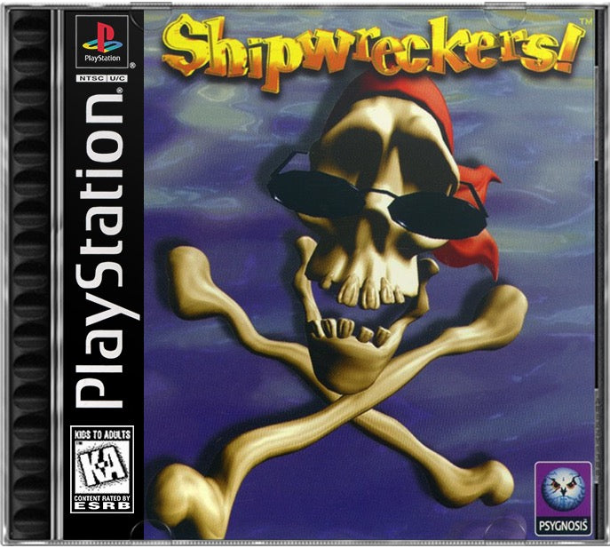 Shipwreckers! PS1 Sony Playstation 1 Used Video Game