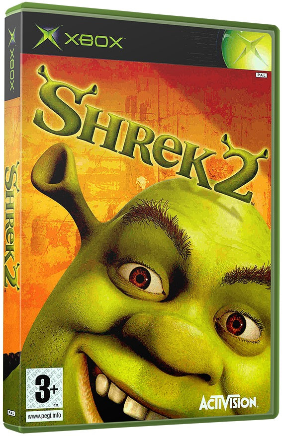 Shrek 2 Used Microsoft XBOX Original Video Game