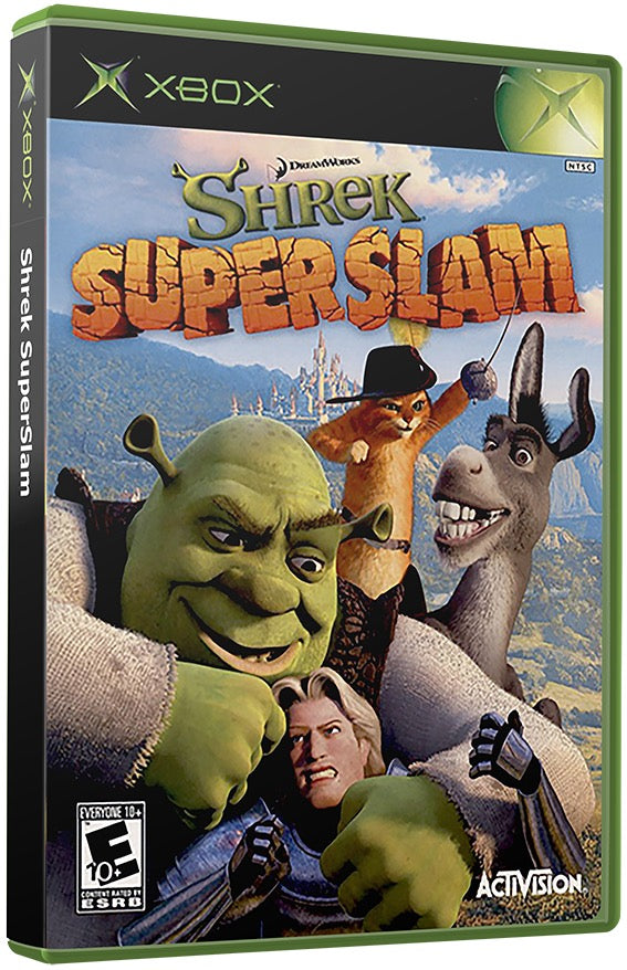 Shrek SuperSlam Used Microsoft XBOX Original Video Game