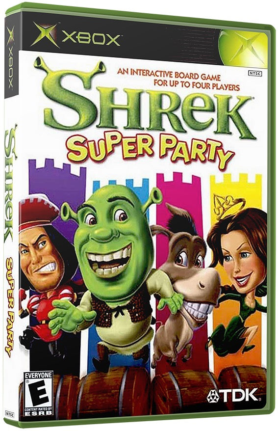 Shrek Super Party Used Microsoft XBOX Original Video Game