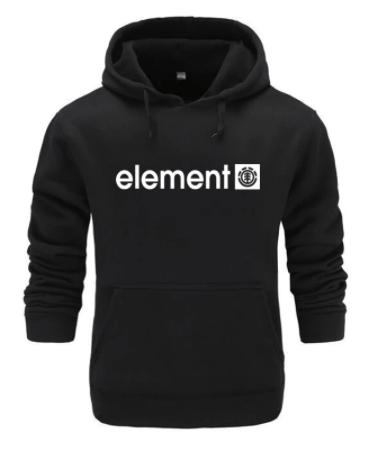 Element Skateboarding Sweat Shirt Black