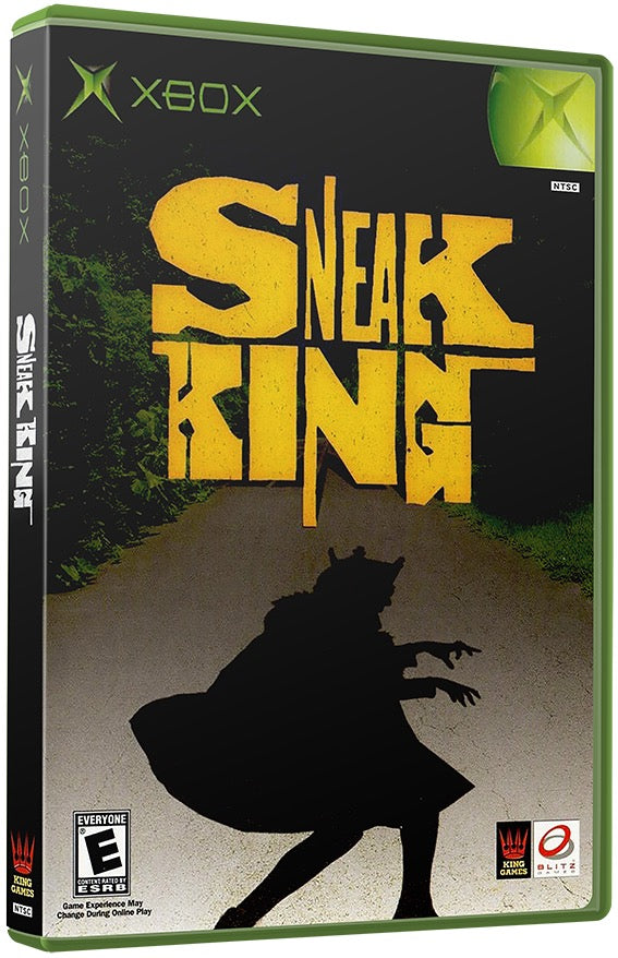 Sneak King Used Microsoft XBOX Original Video Game