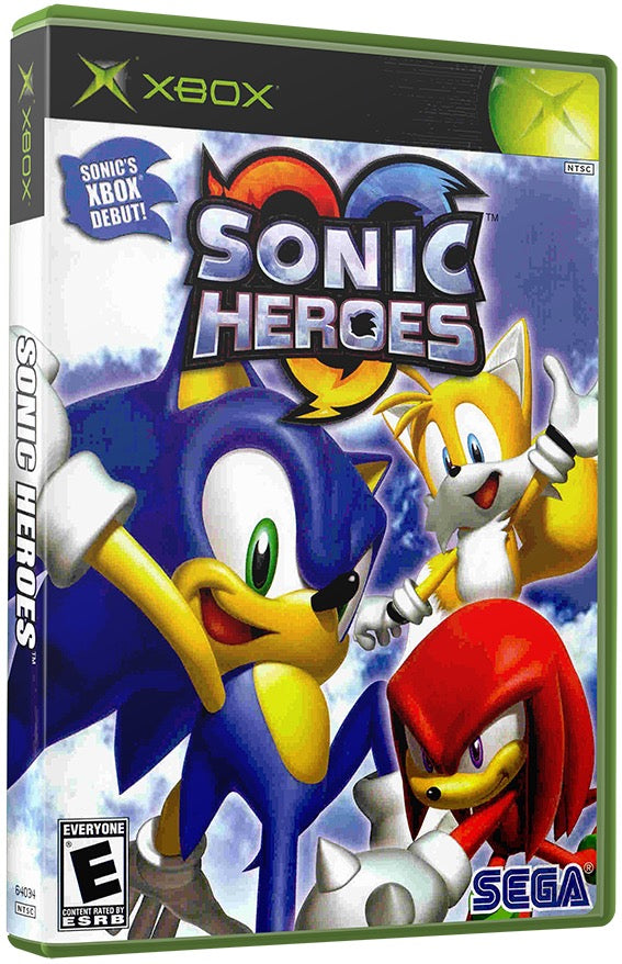 Sonic Heroes Used Microsoft XBOX Original Video Game