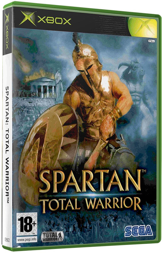 Spartan - Total Warrior Used Microsoft XBOX Original Video Game