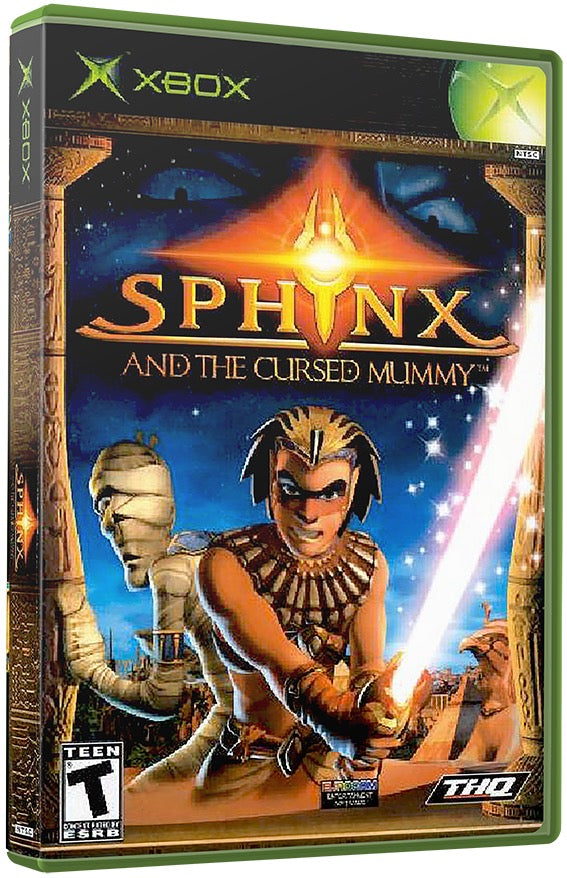 Sphinx and the Cursed Mummy Used Microsoft XBOX Original Video Game