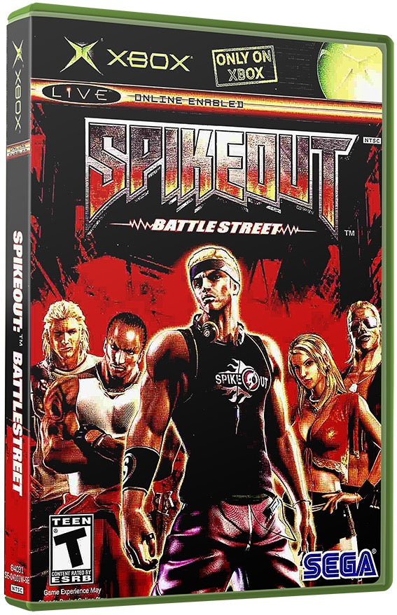 Spikeout - Battle Street Used Microsoft XBOX Original Video Game