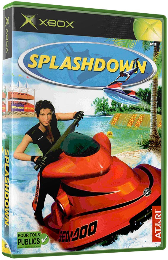 Splashdown Used Microsoft XBOX Original Video Game