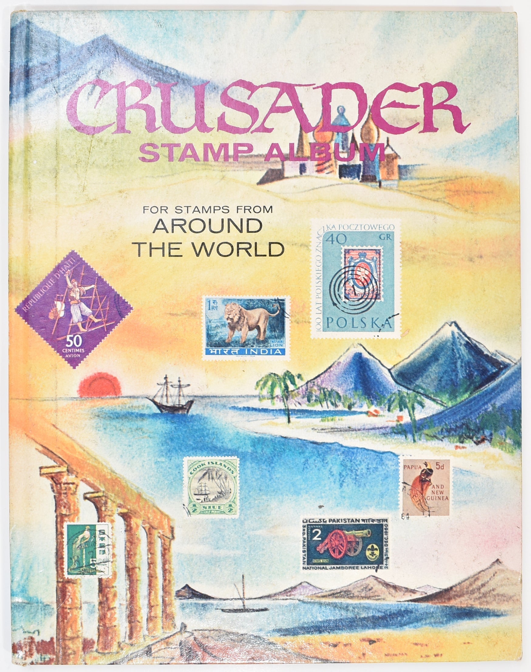 Crusader Stamp album Stamps from around the world No. 6701