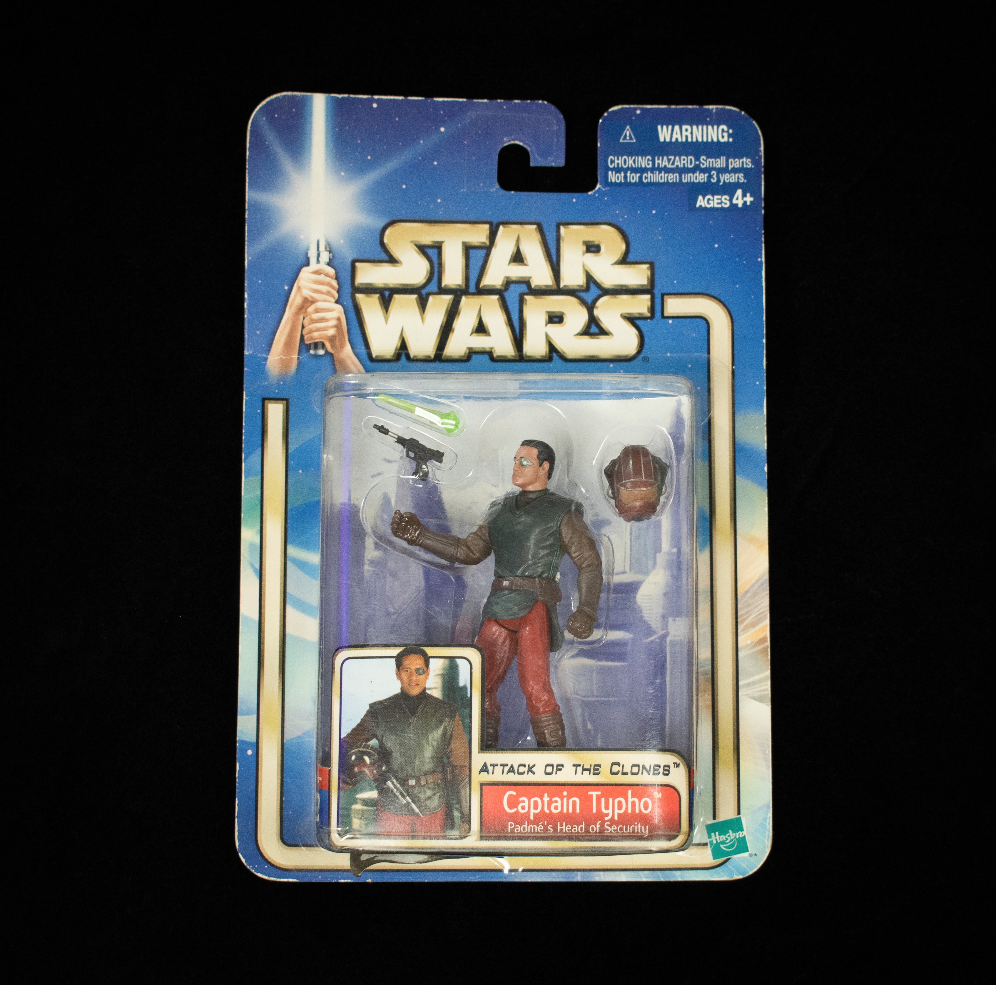 Captain Typho Padme Head of Security Star Wars Action Figure Attack of the Clone